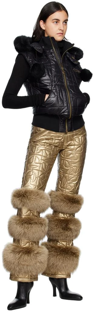Moose Knuckles Gold Telfar Edition Quilted Bomber Trousers 4