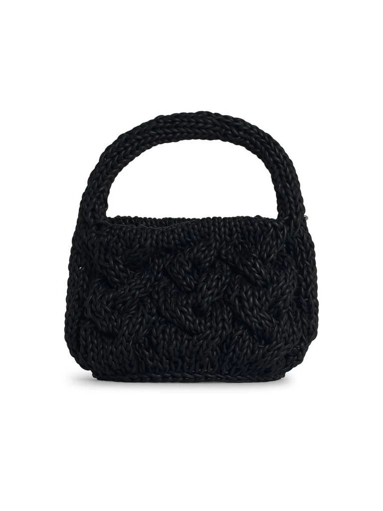 JW Anderson JW Anderson 'Knit' Black Leather Bag 3
