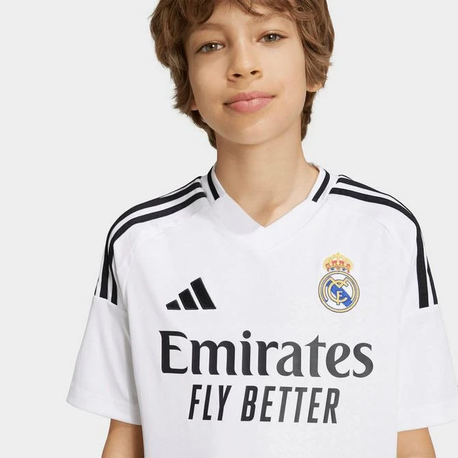 Adidas Kids' adidas Real Madrid 24/25 Home Soccer Jersey 4