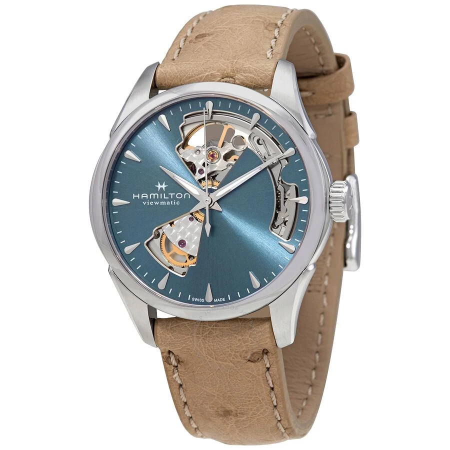 Hamilton Jazzmaster Automatic Blue Dial Ladies Watch H32215840 1