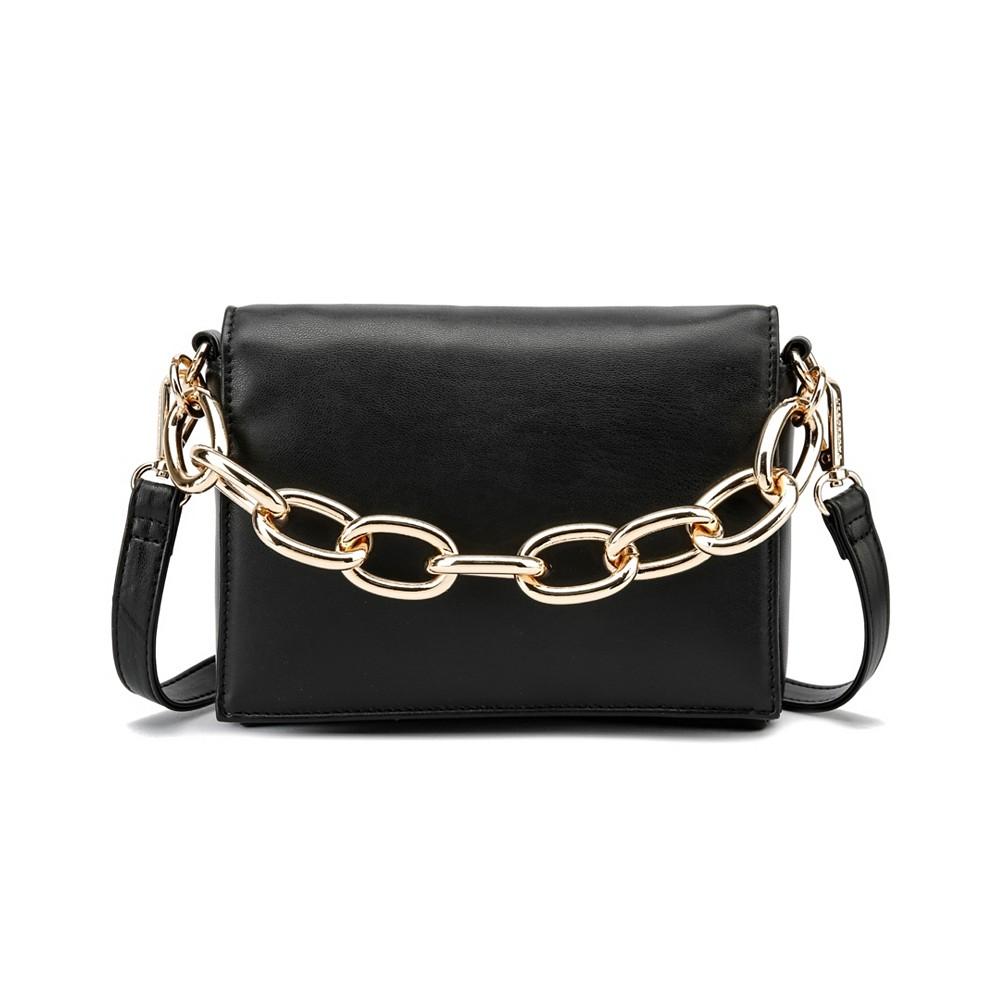 LIKE DREAMS Mysa Gold-Tone Chain Mini Crossbody Bag