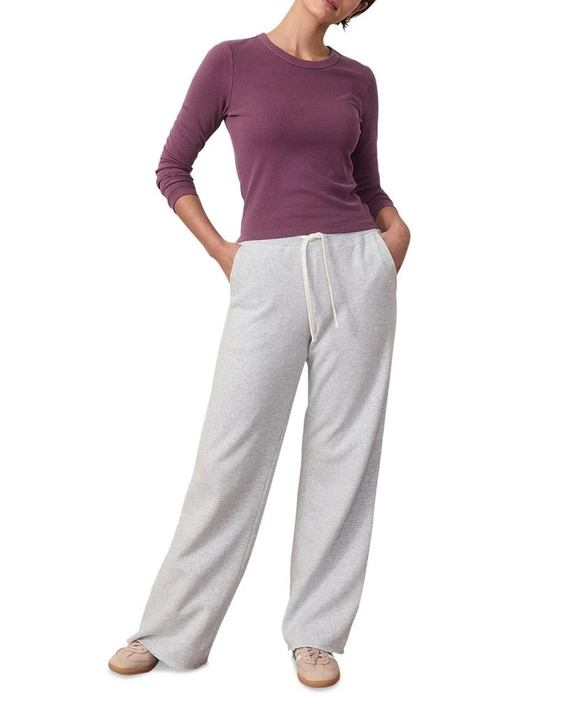 Marine Layer Anytime Wide Leg Sweatpants 2