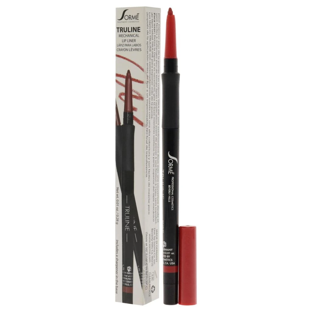 Sorme Cosmetics Truline Mechanical Lipliner - MPL04 Scarlet by  for Women - 0.01 oz Lip Liner 3
