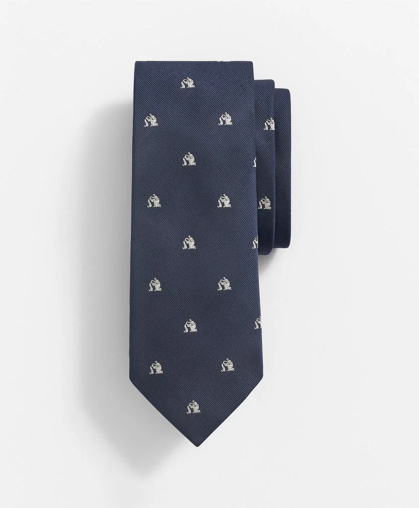 Brooks Brothers Silk Zodiac Aquarius Tie 1