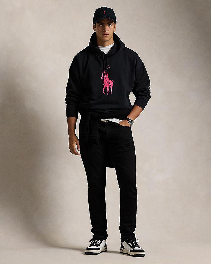 Ralph Lauren Cotton Blend Big Pink Pony Hoodie