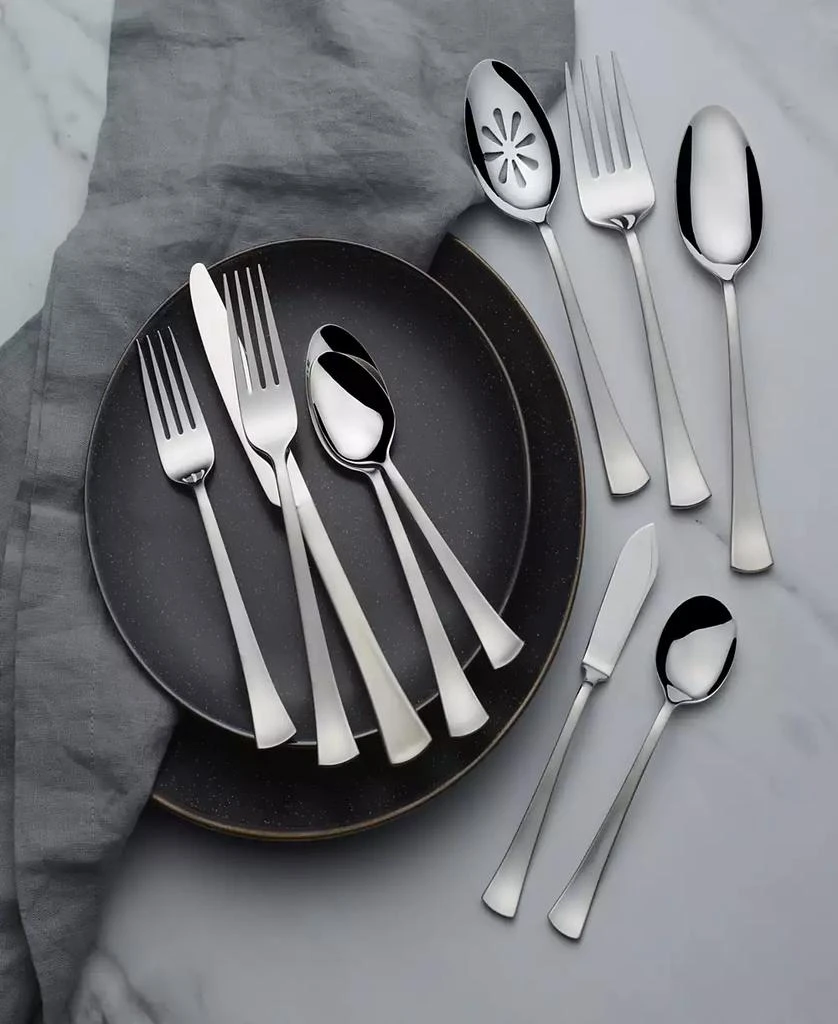 International Silver Fulton Satin 18.0 Stainless Steel 51 Piece Flatware Set, Service For 8 4