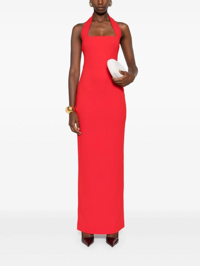 chinese dress ladies The Viviana Maxi Dress in Fuchsia
