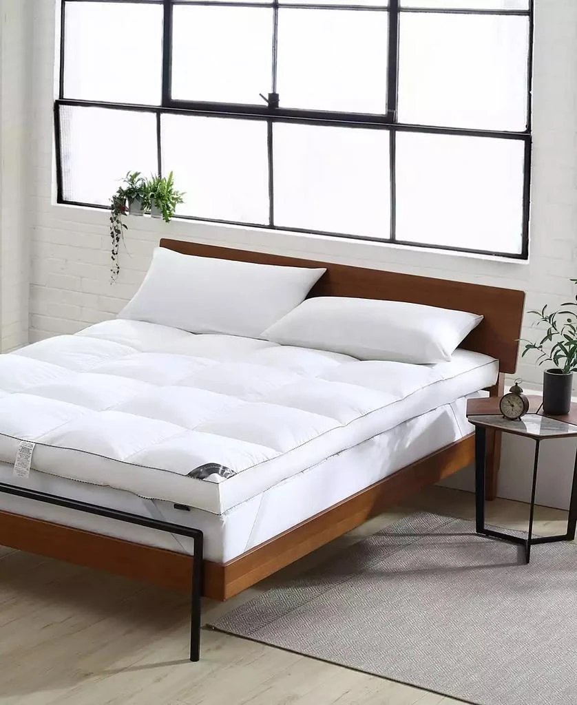 Smithsonian Sleep Collection 4" Goose Down Pillow Top Featherbed 1