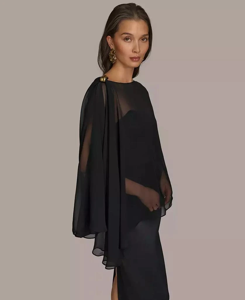 Donna Karan Women's Chiffon Formal Cape 2