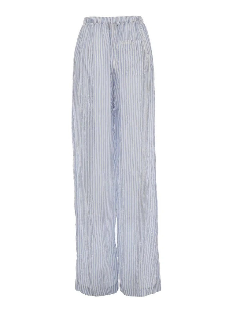 Balenciaga Balenciaga Striped Elastic Waist Pants 2
