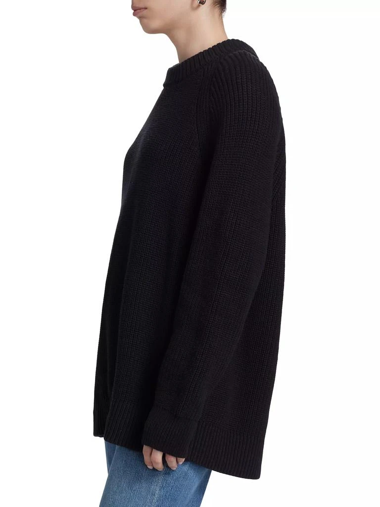 Jenni Kayne Oversized Cotton Fisherman Sweater 4