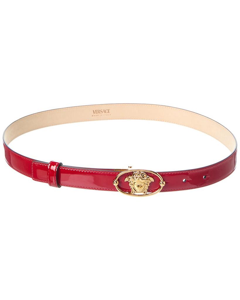 Versace Medusa Patent Belt
