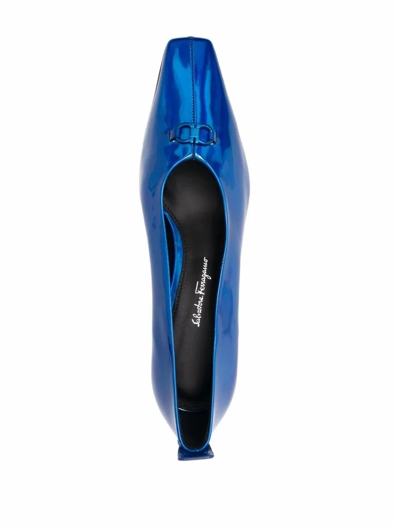 Salvatore Ferragamo Ferragamo F Heel Leather Pumps 01C446747882 1