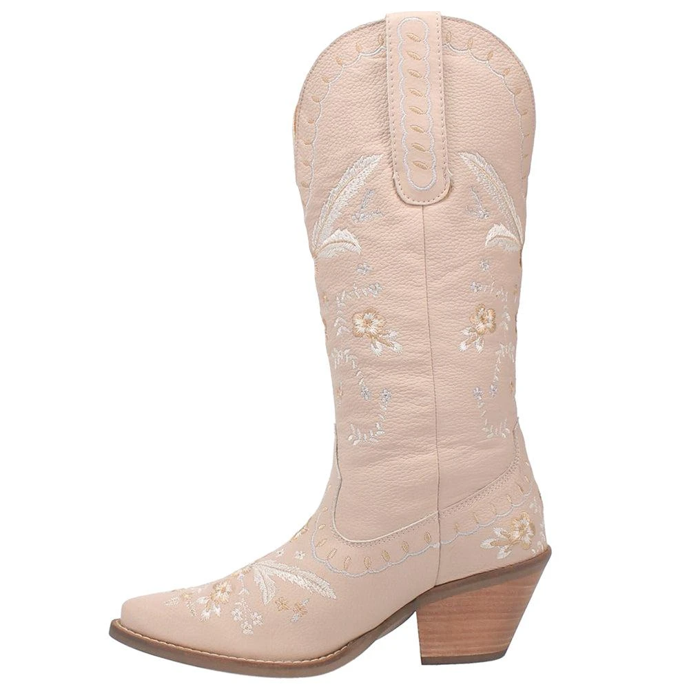 Dingo Full Bloom Floral Round Toe Cowboy Boots 3