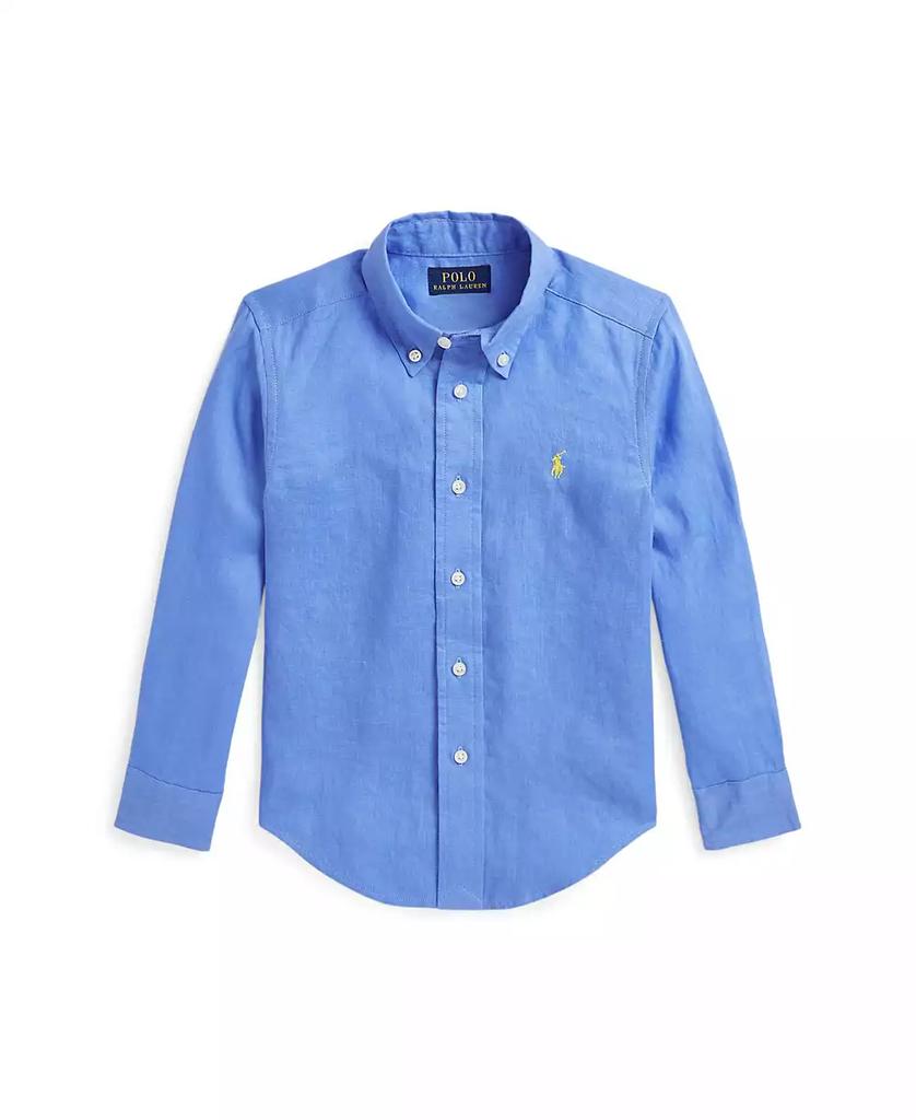 Ralph Lauren Toddler and Little Boys Linen Shirt