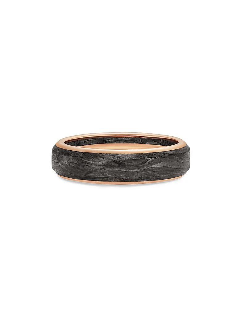 David Yurman Streamline Band Ring in 18K Rose Gold