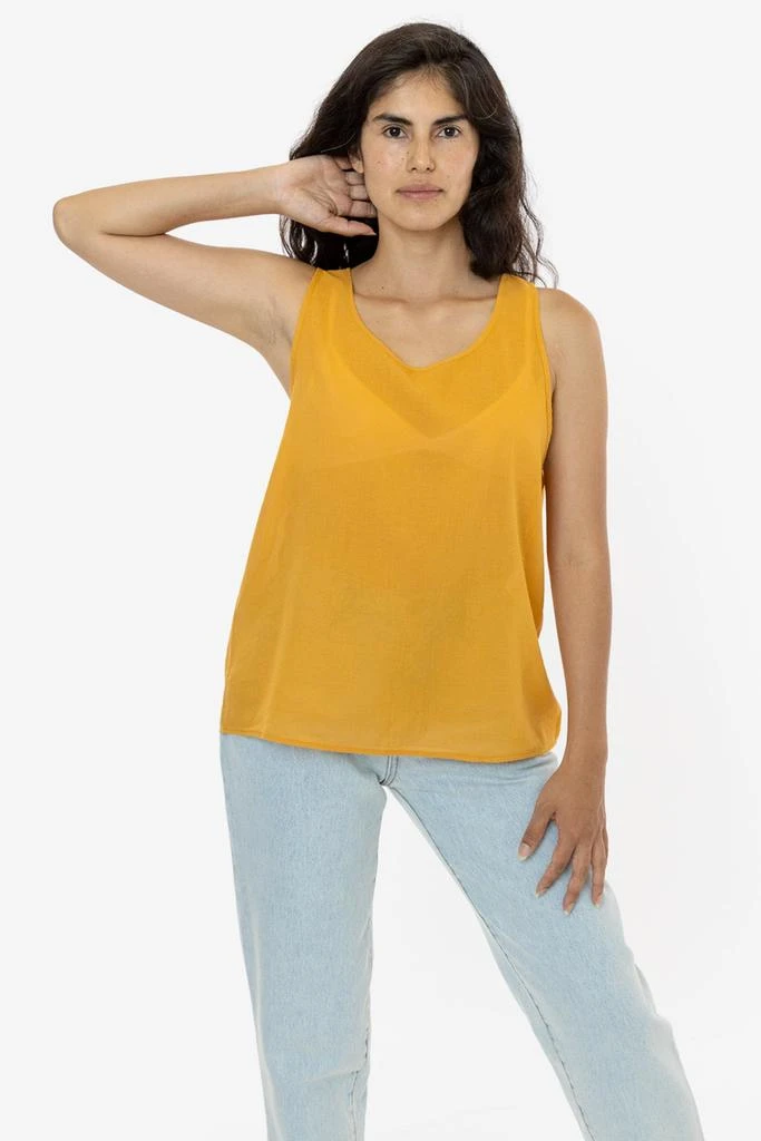 Los Angeles Apparel RVL01GD - Voile Tank 2