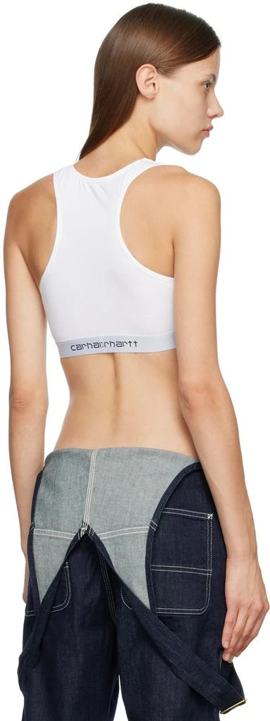 Carhartt WIP White Script Racer Bra 3