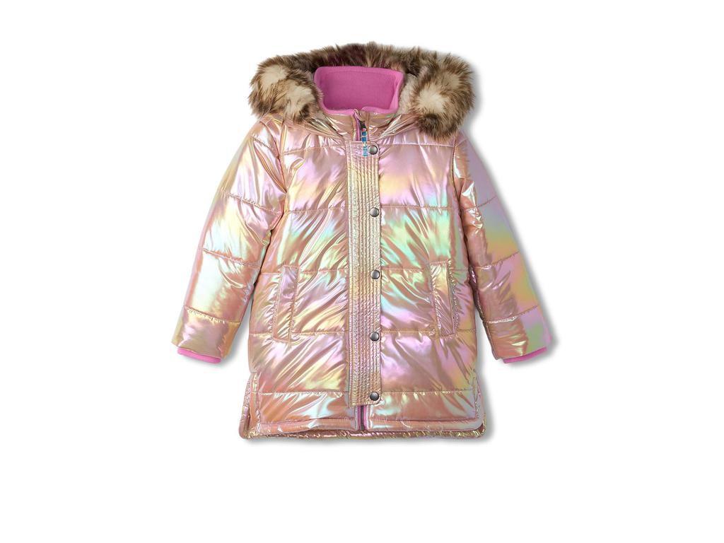 Hatley Pink Moon Sherpa Lined Puffer Jacket (Toddler/Little Kid/Big Kid)