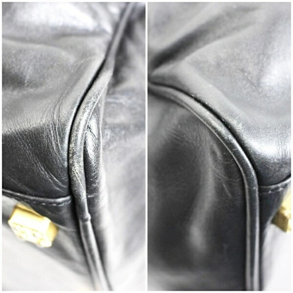 Loewe Leather Boston Bag Handbag (Pre-Owned) 5