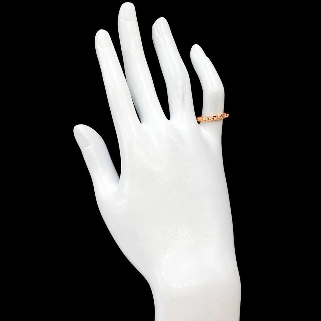Chaumet pink gold (18K) Band Ring (Pre-Owned) 6