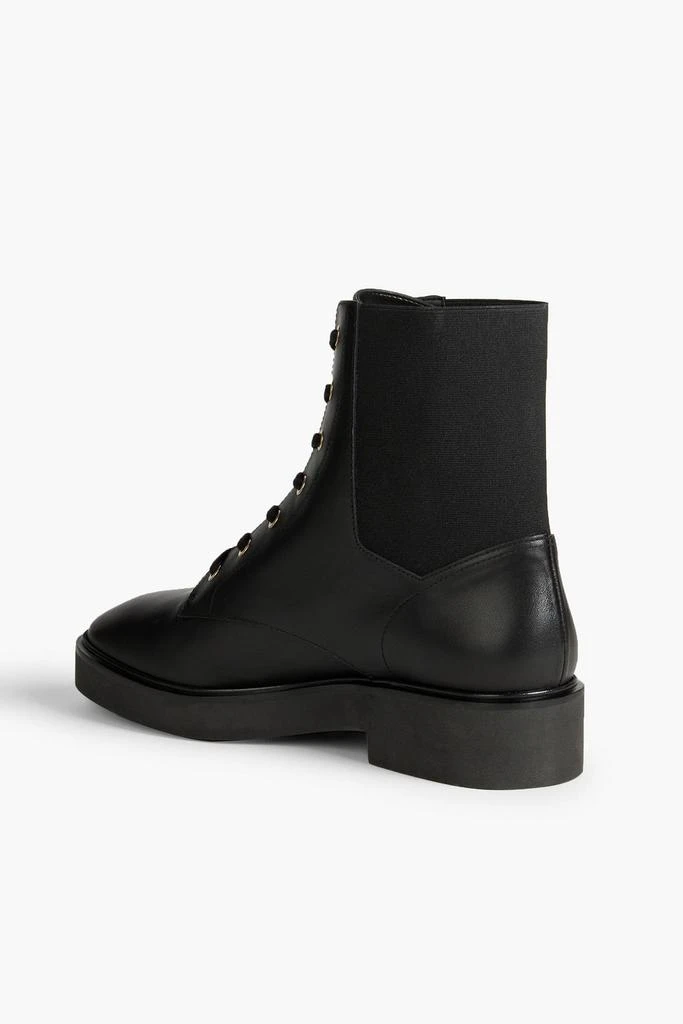 Stuart Weitzman Henley leather combat boots 4