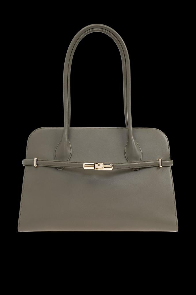 バッグ FURLA SFERA S BUCKET BAG STUCCO GRAY Bucket Bags Stucco Gray FURLA SFERA | Furla