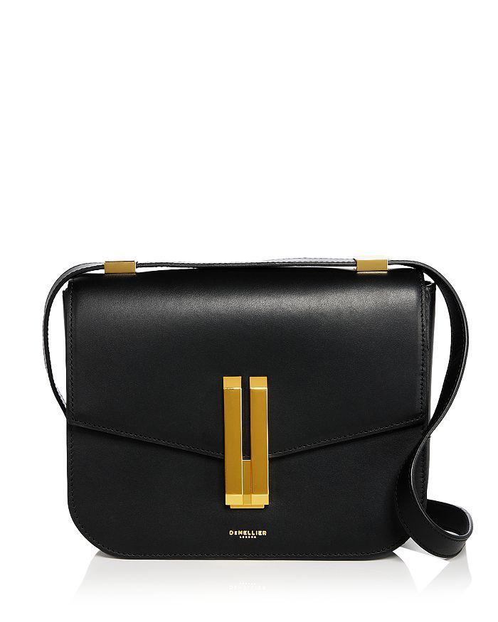 Demellier Vancouver Leather Crossbody Bag