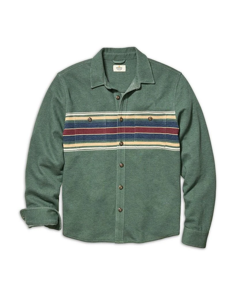 Marine Layer Pacifica Regular Fit Stretch Twill Shirt 5