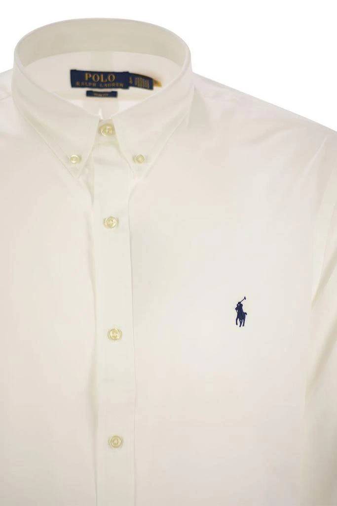 Ralph Lauren Polo Ralph Lauren Slim-Fit Stretch Poplin Shirt 4
