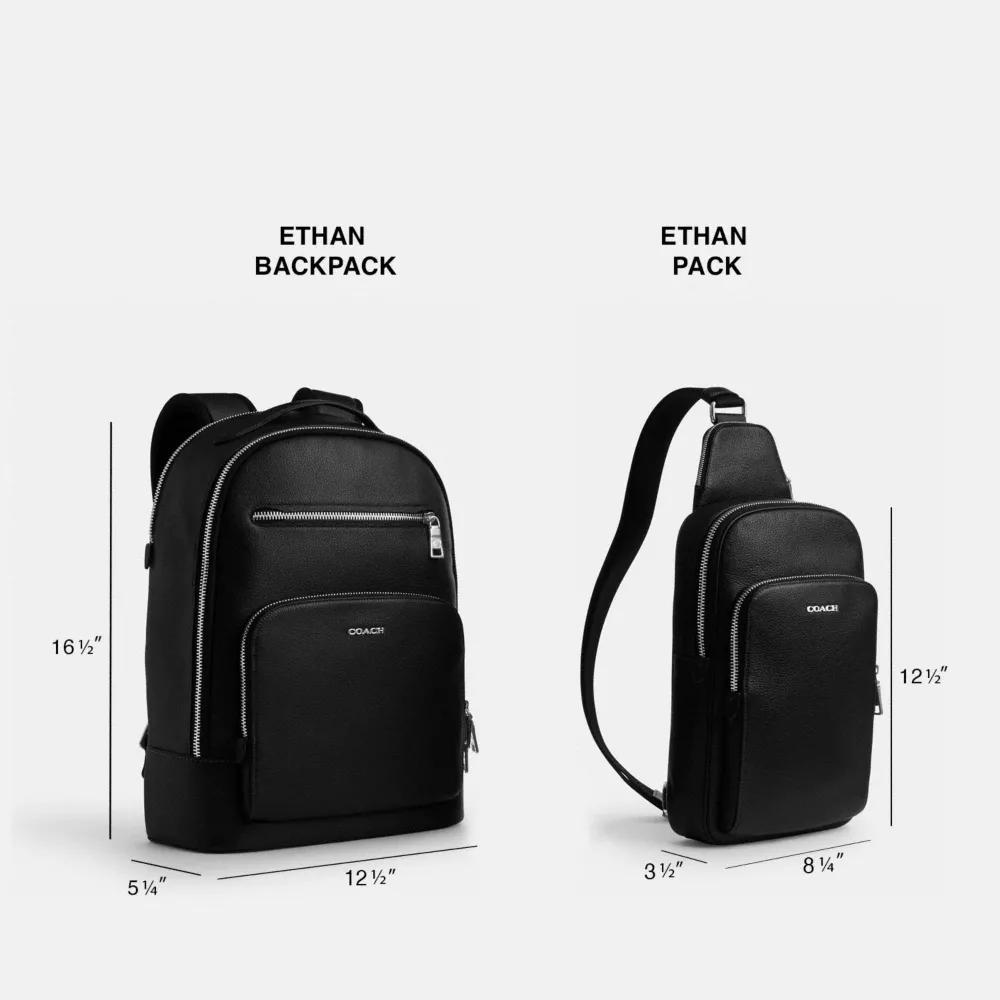 Coach Ethan Backpack In Signature Denim - Backpacks - Free