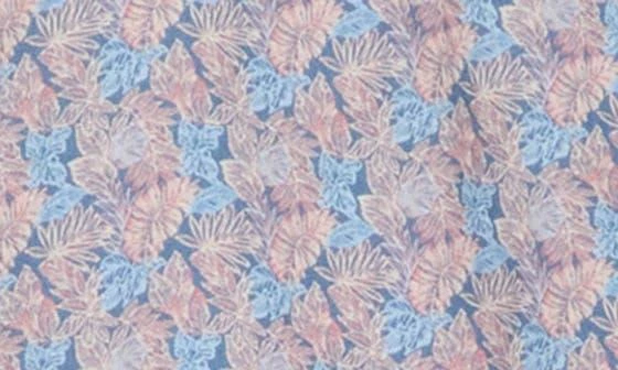 David Donahue Floral Casual Short Sleeve Cotton Button-Up Shirt 4