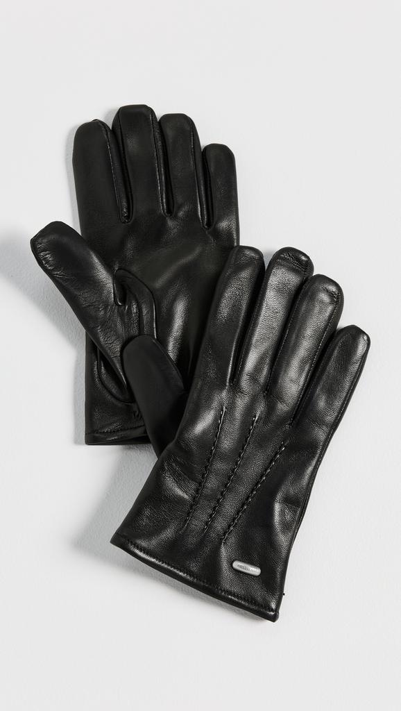 小物 OUR LEGACY MIS MATCH GLOVE BLACK LEATHER Our Legacy - Mis Match Glove Black Leather