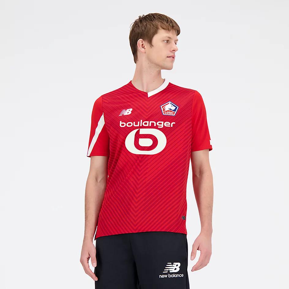 New Balance Lille LOSC Home Short Sleeve Jersey