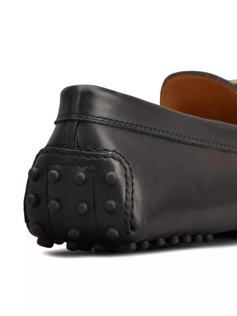 Tod's Logo-Accented Leather Driving Loafers 4