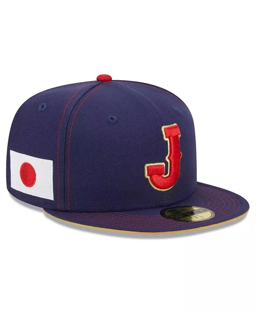 New Era Men's Navy Japan Baseball 2023 World Baseball Classic 59FIFTY Fitted Hat 1