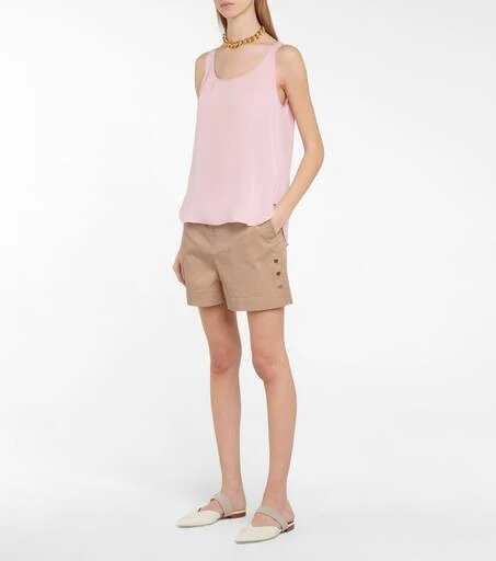 Dorothee Schumacher Sporty Power high-rise cotton shorts 2