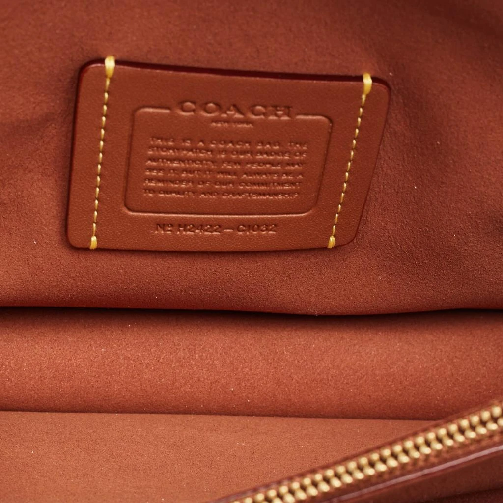 Coach Coach Tan/Beige Signature Coated Canvas and Leather Tabby 26 Shoulder Bag 8
