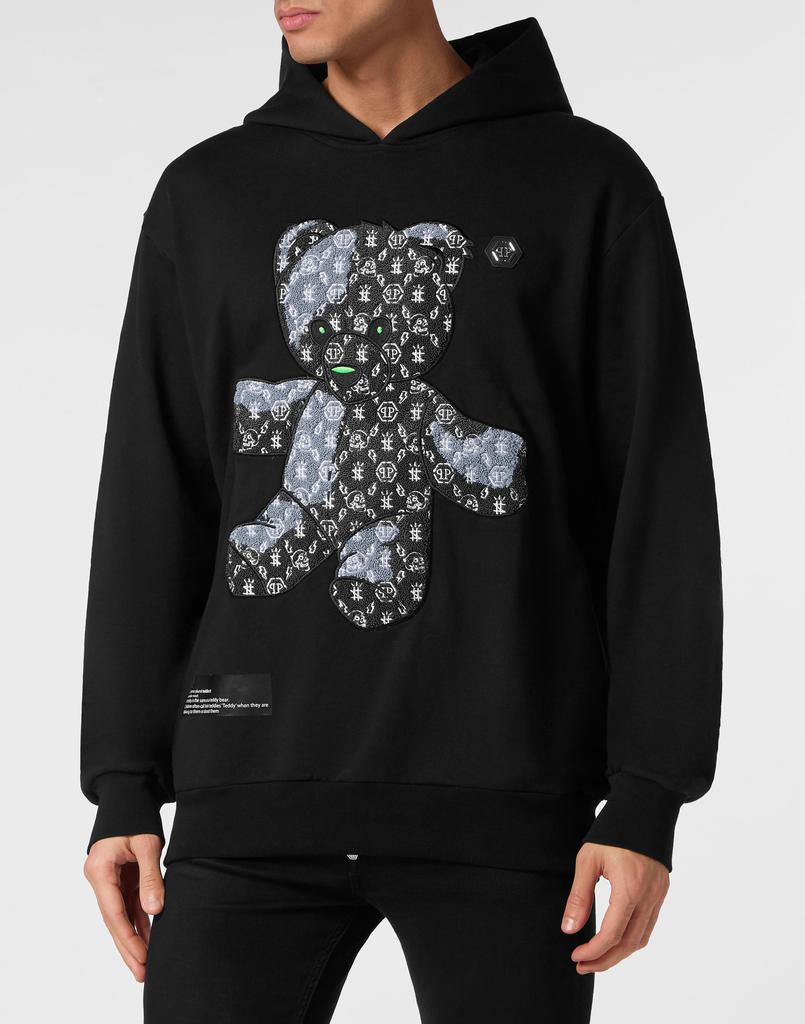 Philipp Plein Hoodie sweatshirt Teddy Bear - Hoodies - Free