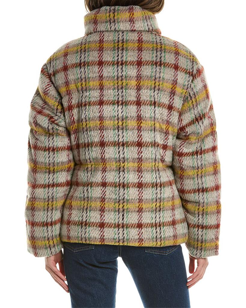 Apparis Apparis Josh Plaid Puffer Jacket