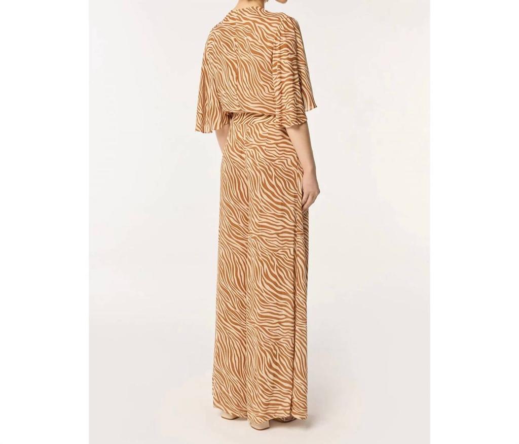 Poupette St Barth Celie Jumper In Choco Zebra