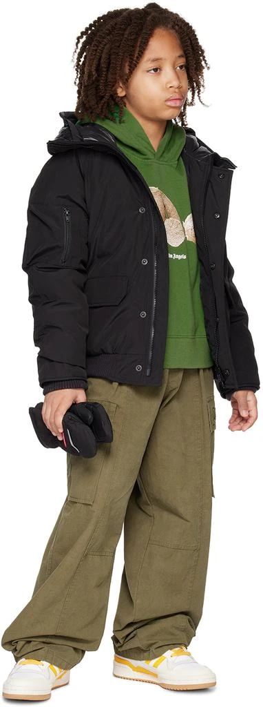 Canada Goose Kids Black Chilliwack Down Bomber Jacket 4