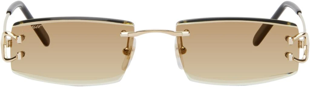 Cartier Gold CT0465S Sunglasses 1