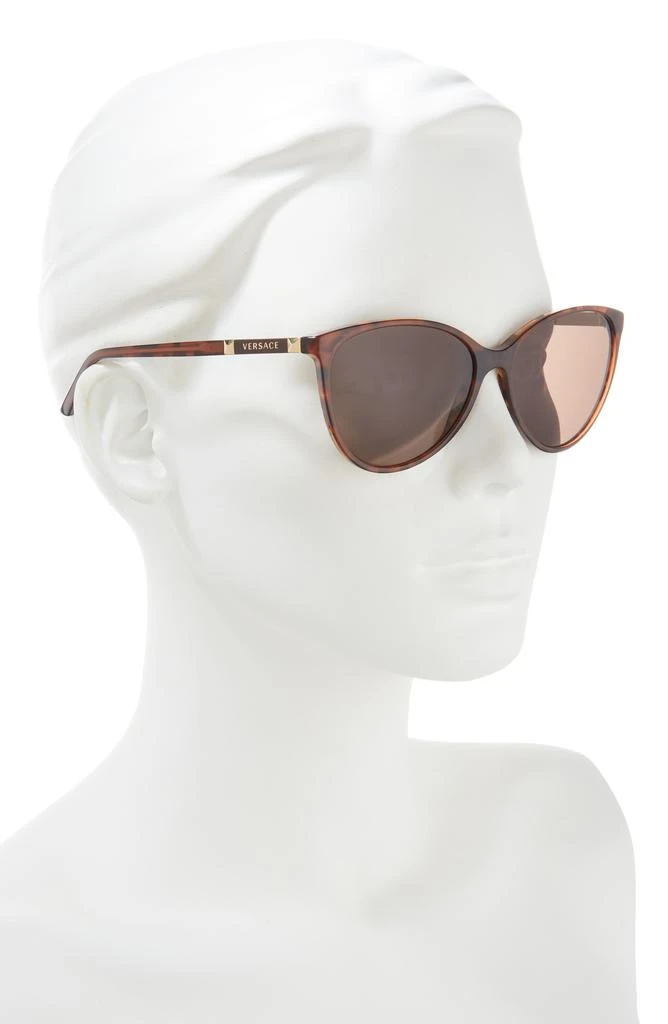 Versace 58mm Round Sunglasses 3