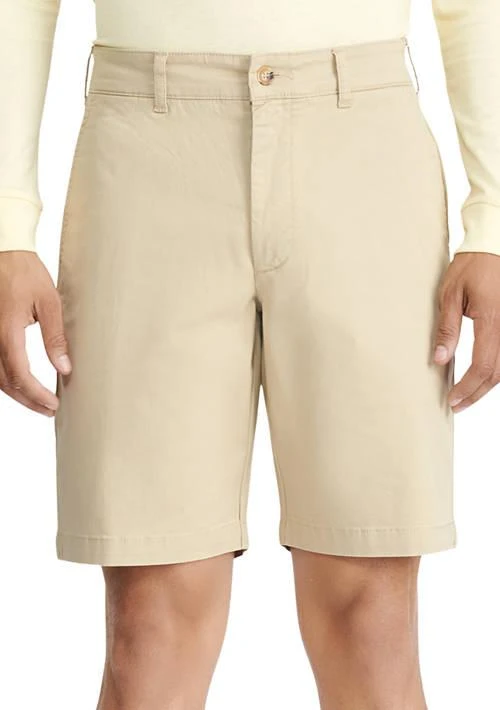 IZOD 9.5 Flat Front Twill Shorts 1