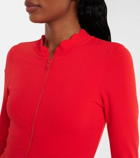 Marysia North Sea scalloped rashguard swimsuit 4