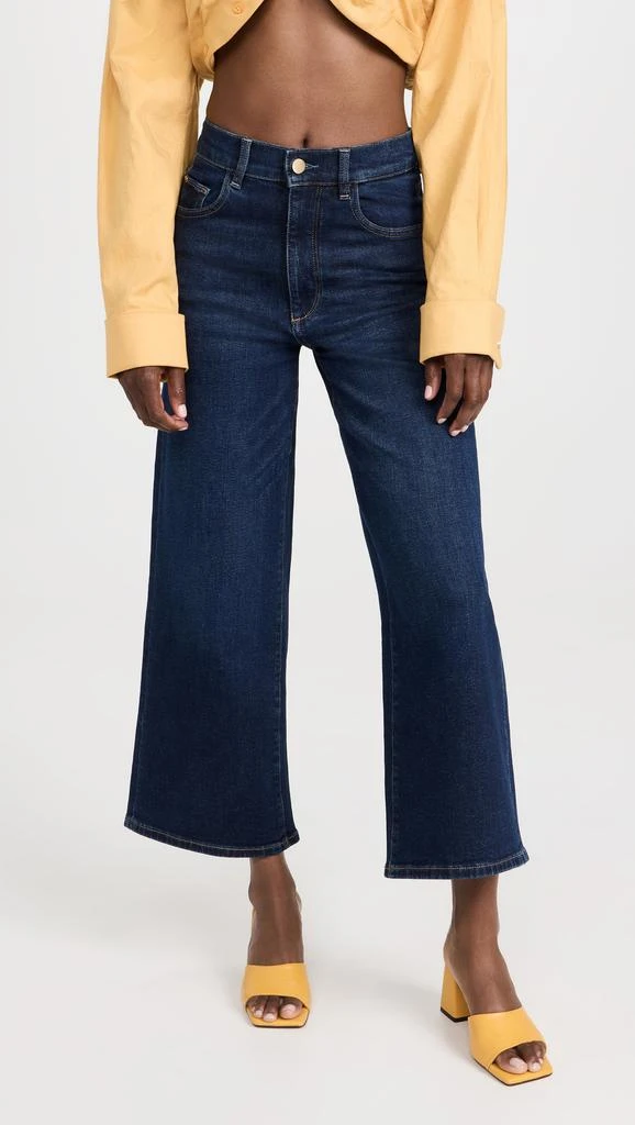 DL1961 Hepburn Wide Leg Vintage Jeans 1