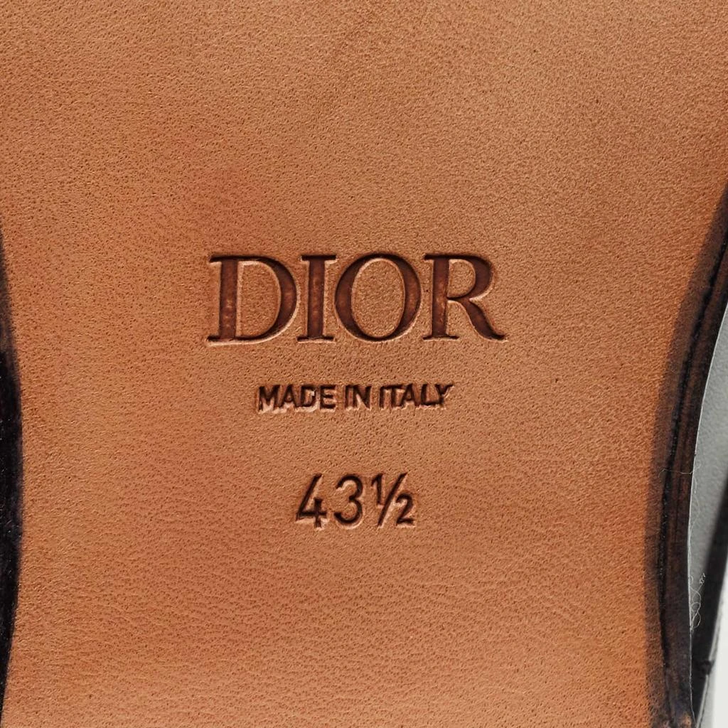 Dior Dior Black Brogue Leather Lace Up Derby Size 43.5 8