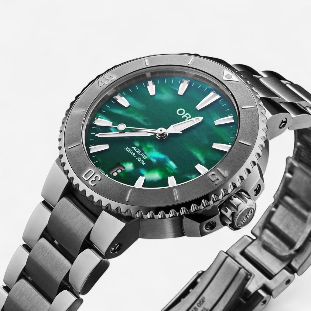 Oris Oris Aquis Stainless Steel Automatic Ladies Watch 73377704137MB