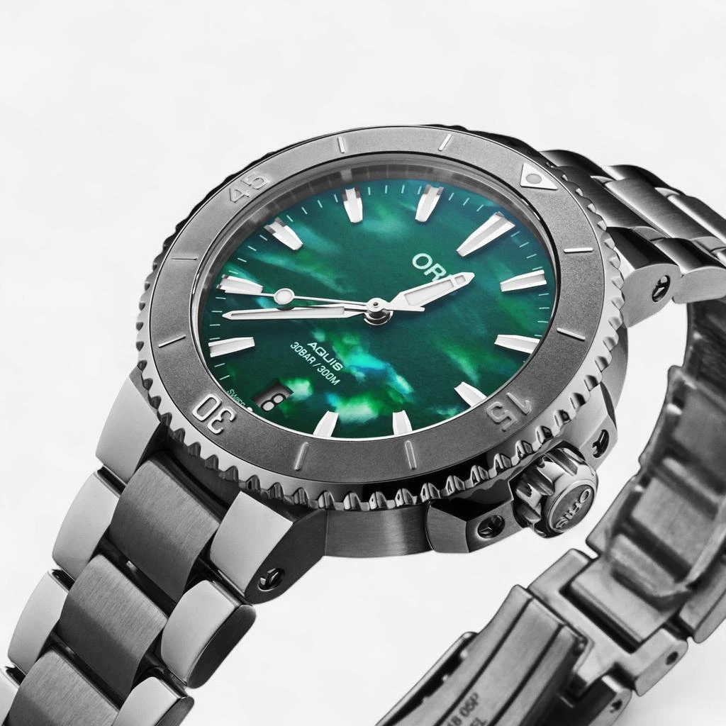 Oris Oris Aquis Stainless Steel Automatic Ladies Watch 73377704137MB 2